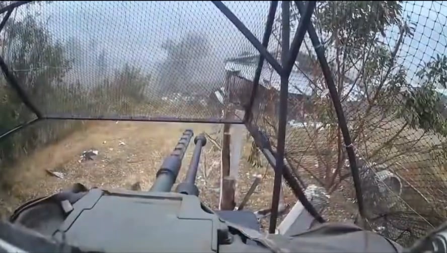 Royal Thai Army armoured assault with M60A3 Tanks in Sa Kaeo province, Thailand. (December 2025)