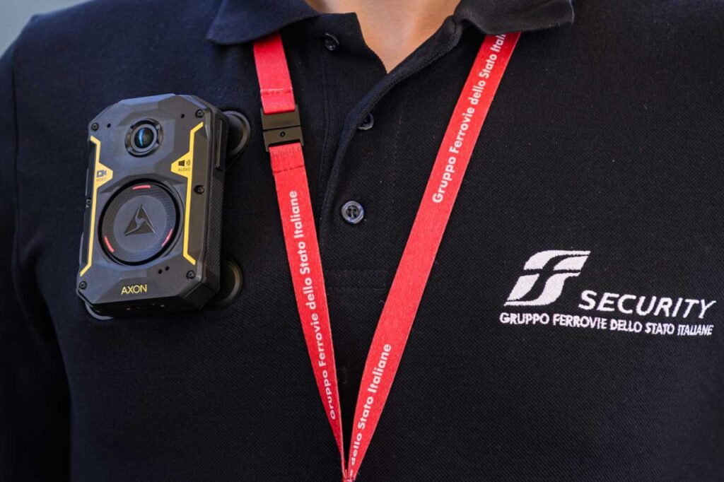 Railway security officers in Italy will be equipped with body cameras