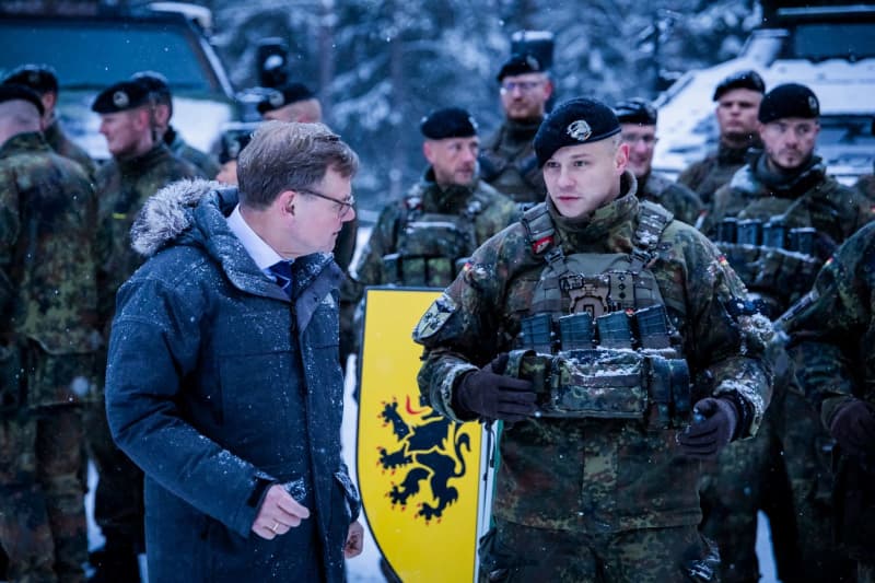 German minister thanks troops stationed in Lithuania Yahoo news home