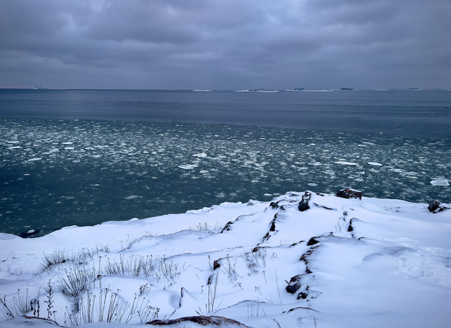 A view from Suomenlinna, Helsinki