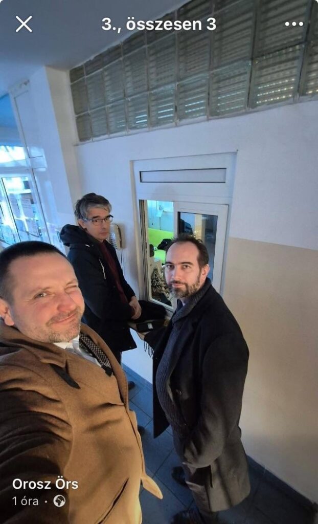 Orosz Örs (politician, deputy of the city of Komárno and VÚC Nitra) and Fiala - Bútora János (lawyer, expert on human and minority rights) and Stubendek Attila (engineer, civil activist) filed criminal charges against themselves because of Beneš's decrees.