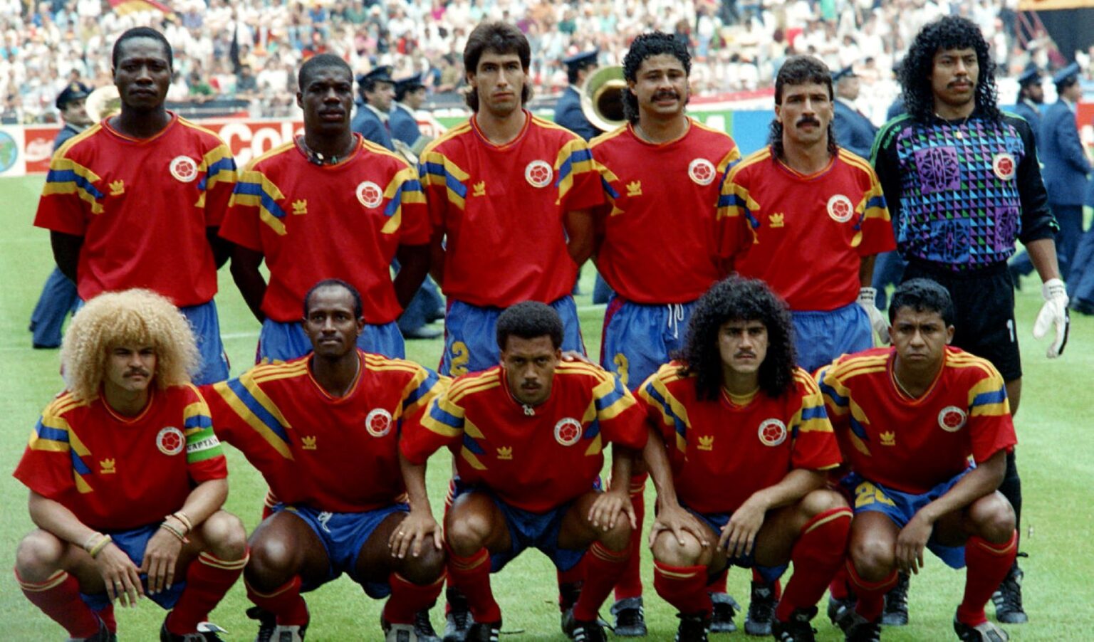 colombia national team italy 90