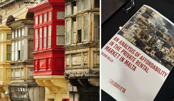 Malta’s private rental market leaves most tenants financially overburdened