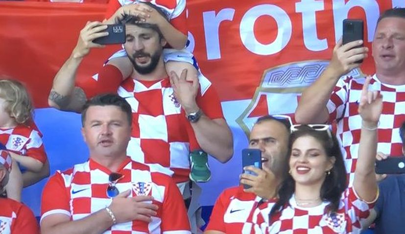 Croatian fans 