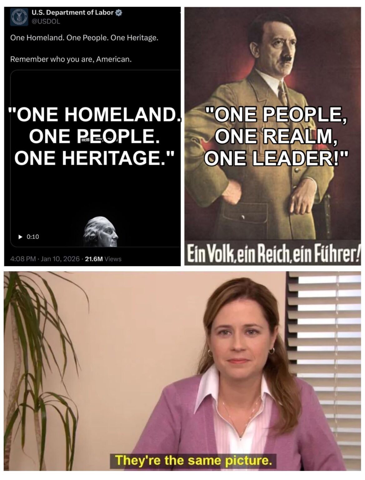 No shame in Trump admin's game