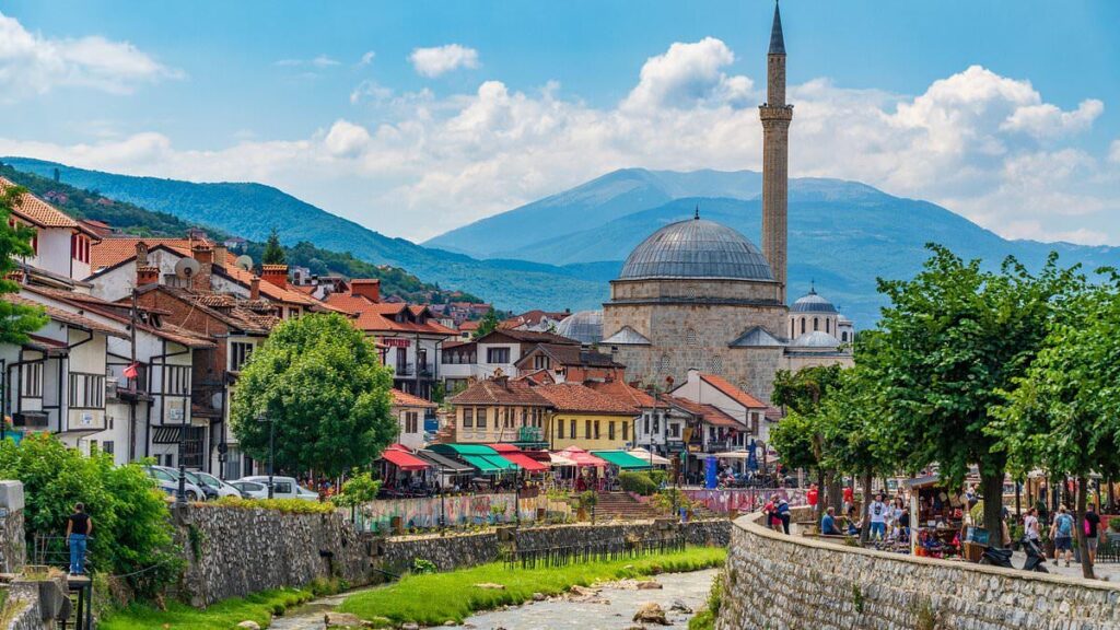 Europe's cheapest country for a dinner for two is Kosovo