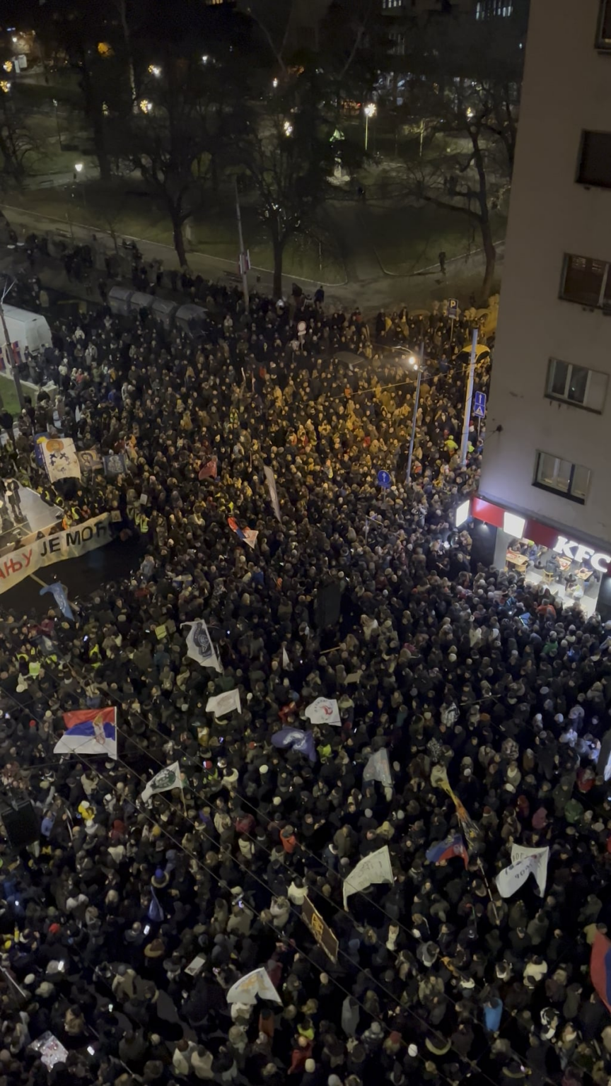 Good evening, Belgrade