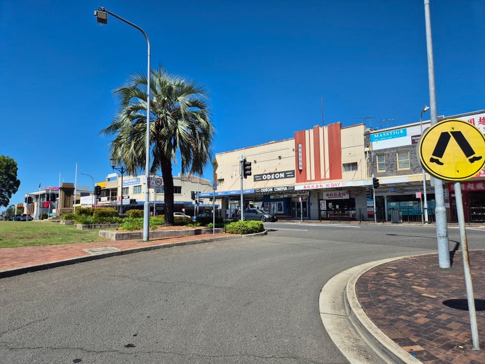Had the whole cinema to ourselves this morning at Hornsby Odeon