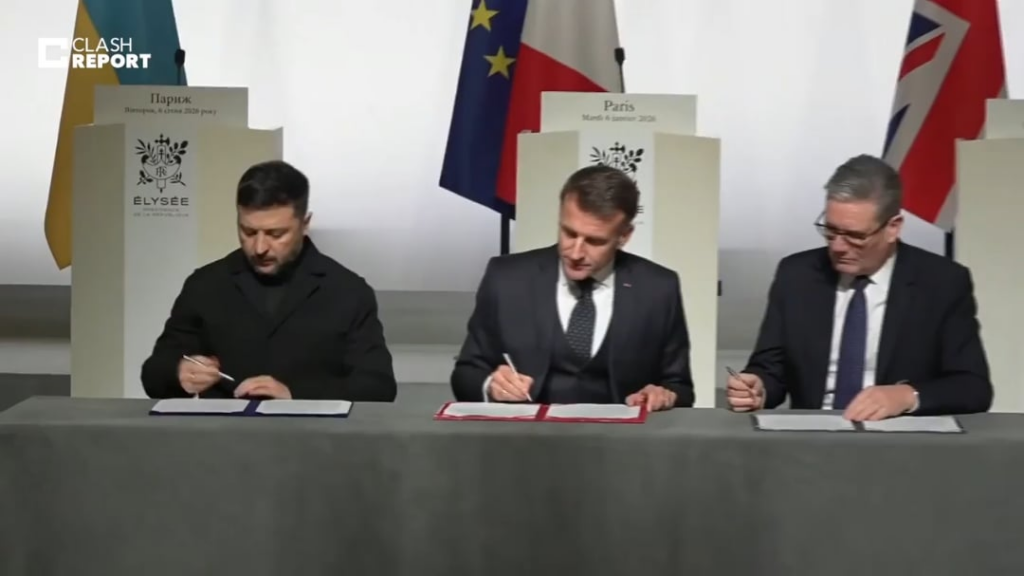 Ukraine, France and the UK sign a declaration on deploying a multinational force in Ukraine after the end of russia’s war