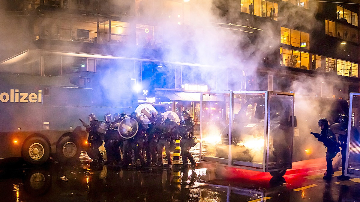 Davos protests