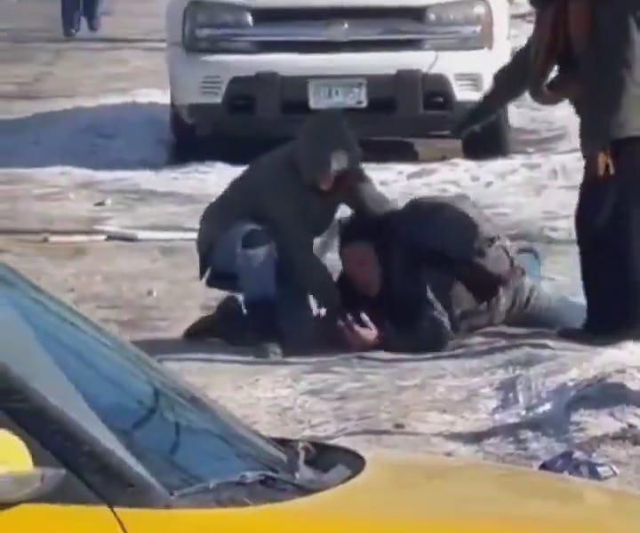 😡 ICE Agents Shoot Part of a Woman's Hand Off at a Minneapolis Memorial for the Slain ICE Nurse Alex Pretti