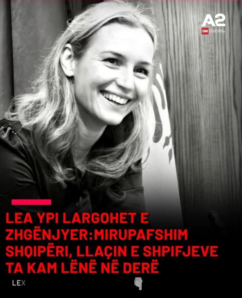 Lea Ypi leaves Albania