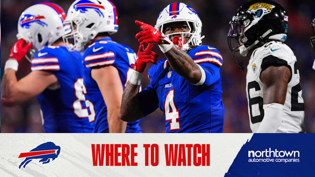 Buffalo Bills at Jacksonville Jaguars | Where to watch, stream and listen