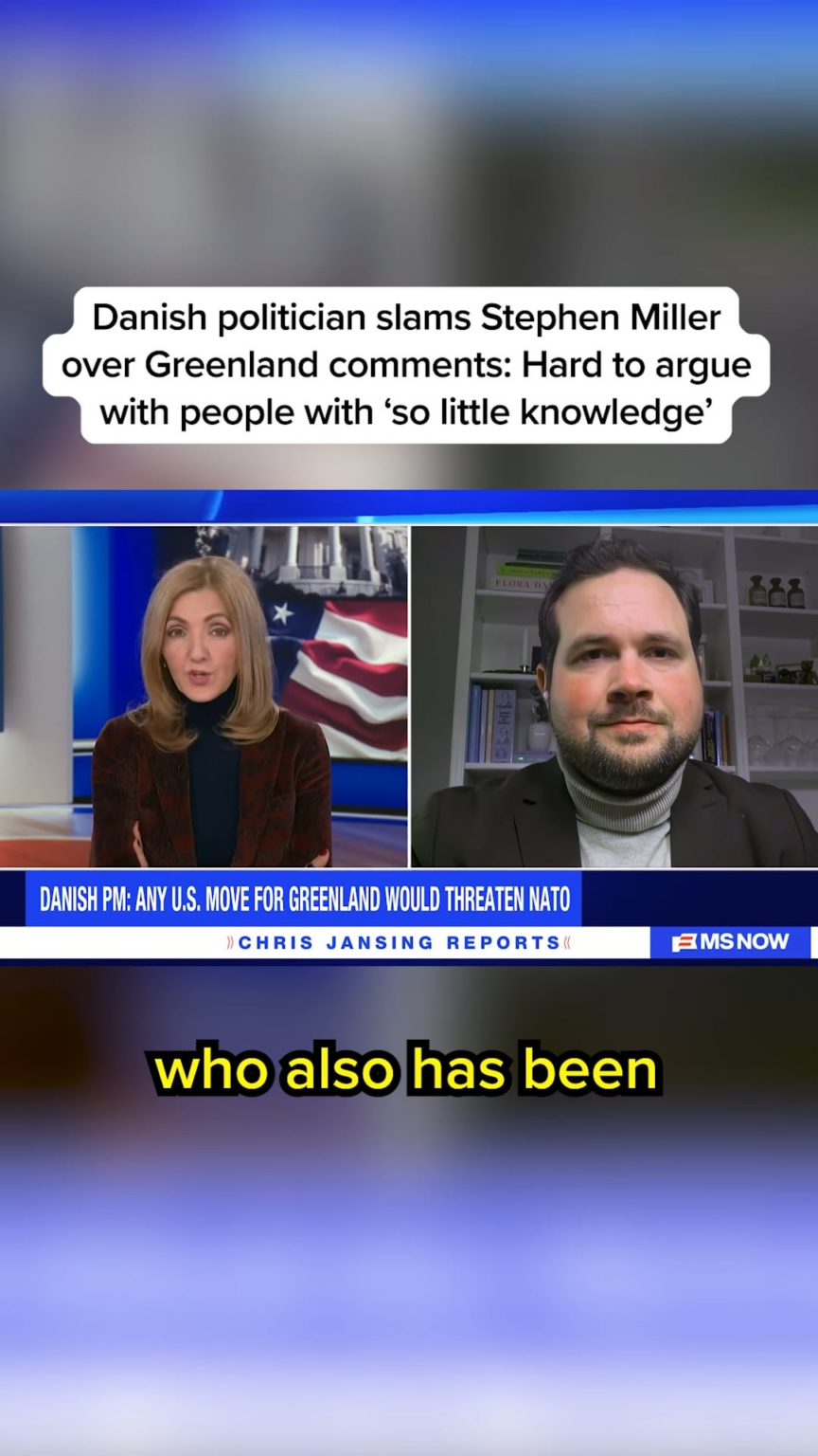 You know it's really crazy when even Anders Vistisen seems like a voice of reason