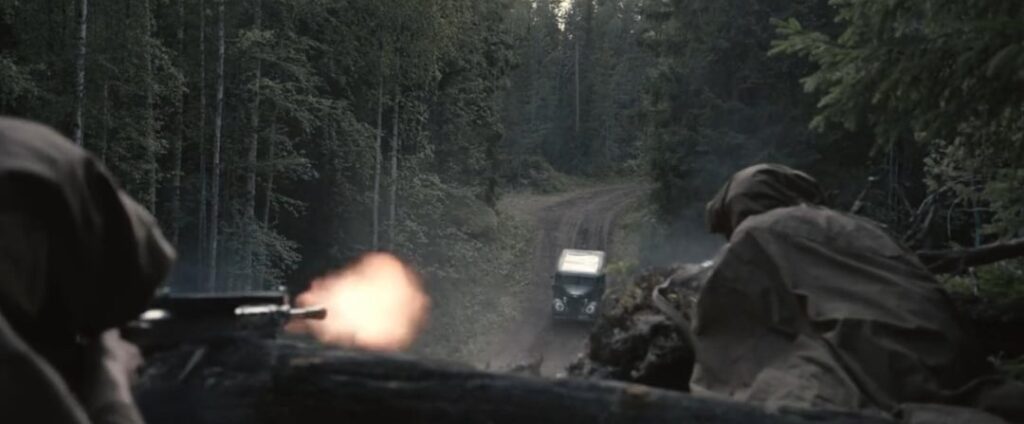 This sequence in the unkown soldier 2017 is so horrific, most even hollywood movies dont get on this level.