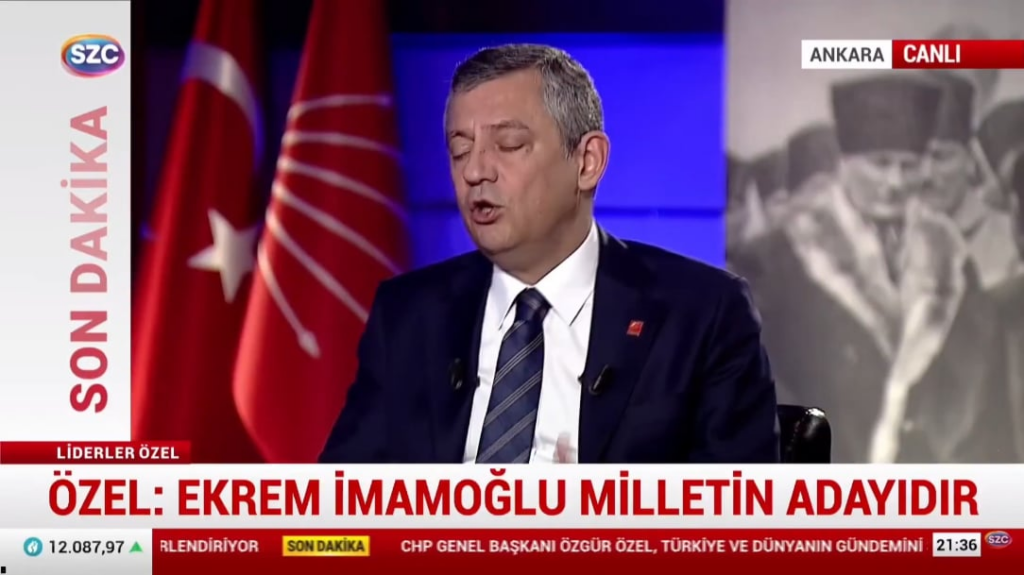 Özgür Özel announced that he will not be a candidate for the second time: "I thought from the first day that the Chairman should keep himself out of this equation, both in terms of the expectations he will create around him and for himself, as the person who will contribute to making the most objective decision."
