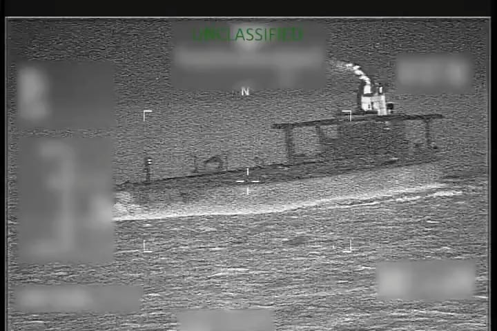 Another Russian shadow fleet oil tanker, Panama flagged 'M Sophia', was intercepted by US forces in the Caribbean Sea.