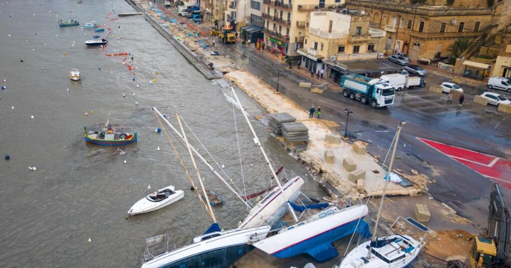 Storm Harry highlights climate change risks to Malta’s coast, ADPD warns
