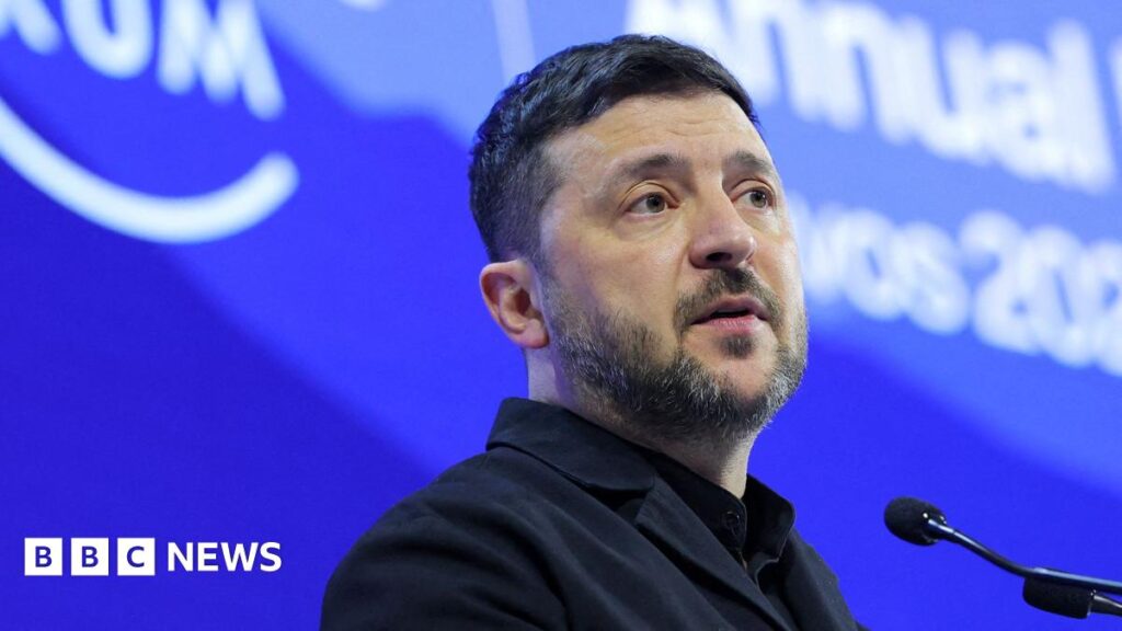 Zelensky accuses Europe of 'avoiding action' on Ukraine after meeting Trump in Davos