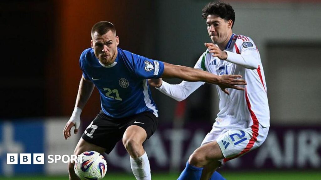 Alex Tamm (left) has been capped 19 times for Estonia