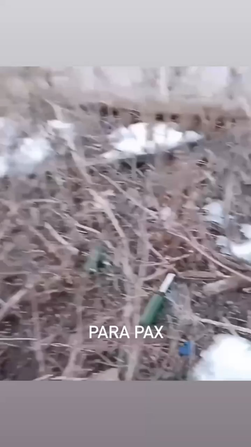 Russian soldier finds strange objects and proceeds to investigate