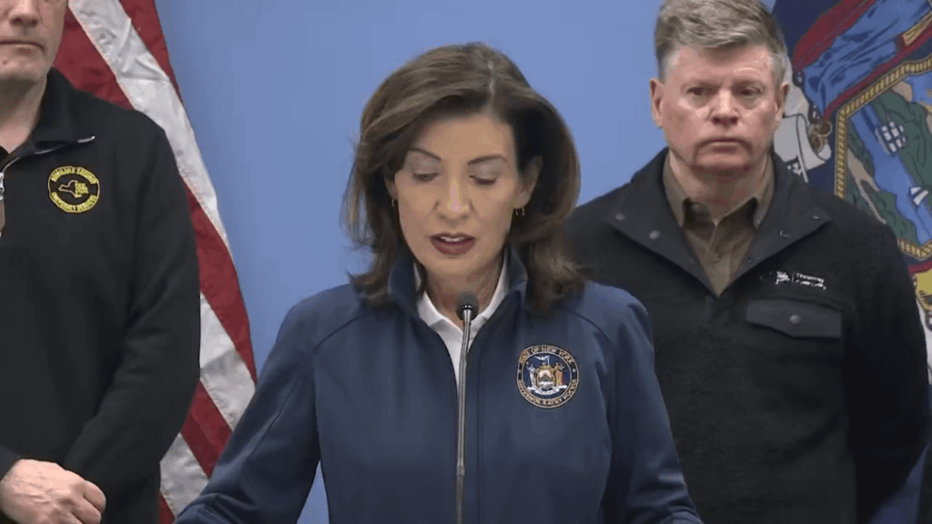 “Kristi Noem has forfeited her right to lead. I’m calling on her to resign as Secretary of Homeland Security or Donald Trump to do the right thing and just fire her. “It’s a shame I have to say this in America but no one is above the law. No one.”