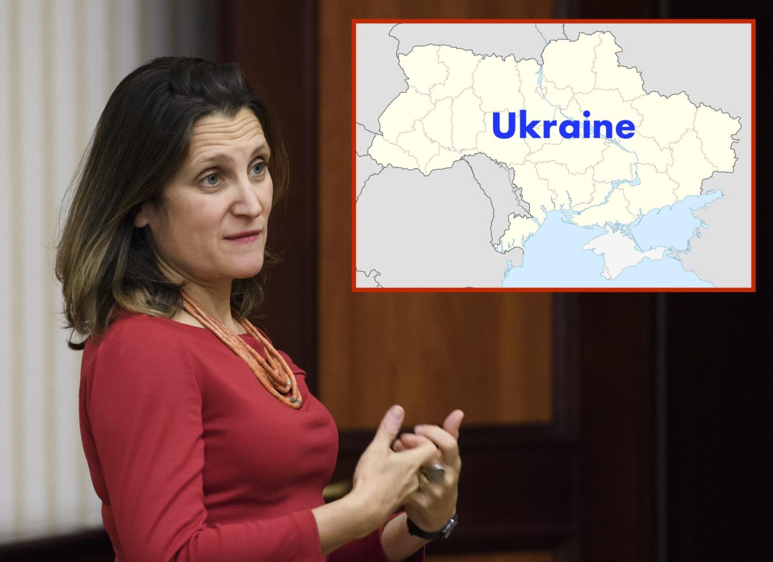 Chrystia Freeland's first act as Ukrainian economic advisor is suggesting they cancel Disney+