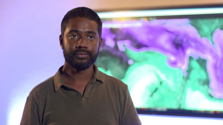 Earth Sciences NZ meteorologist Chester Lampkin.