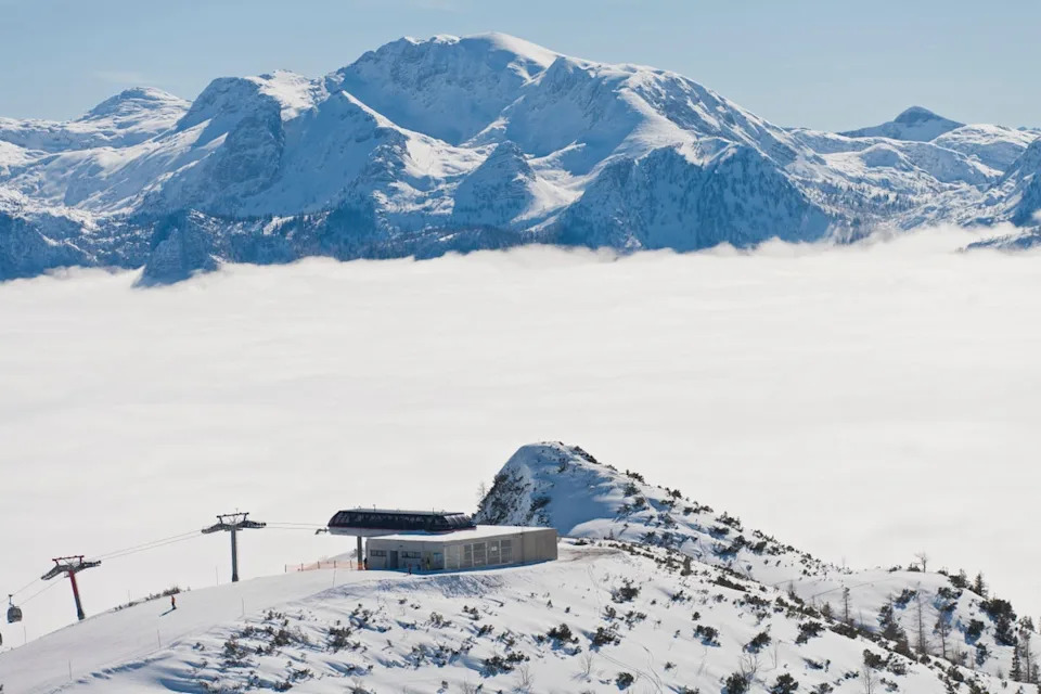 Feuerkogel mountain in Austria is home to a popular ski resort (© TTG-Himsl)