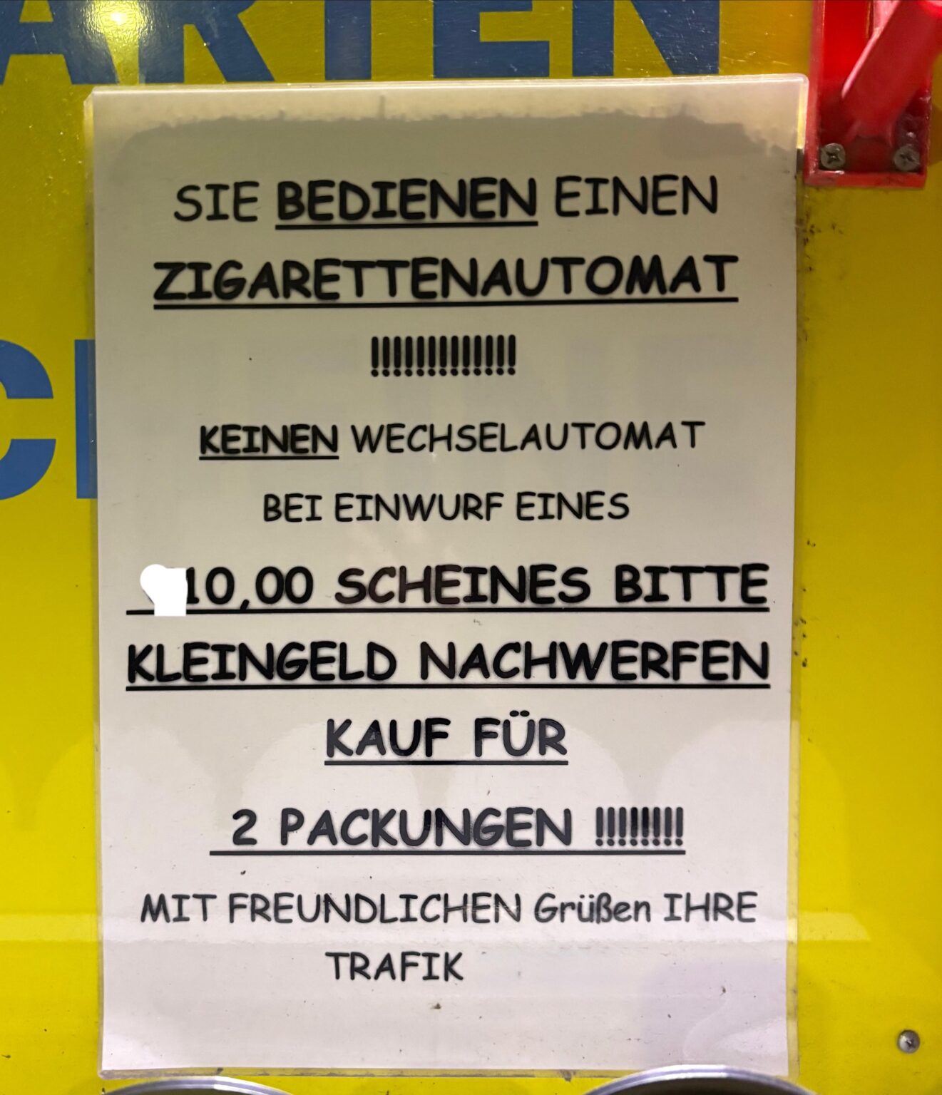 !!!! NO!!!!!! CARD payment!!!!!!!!!!!!