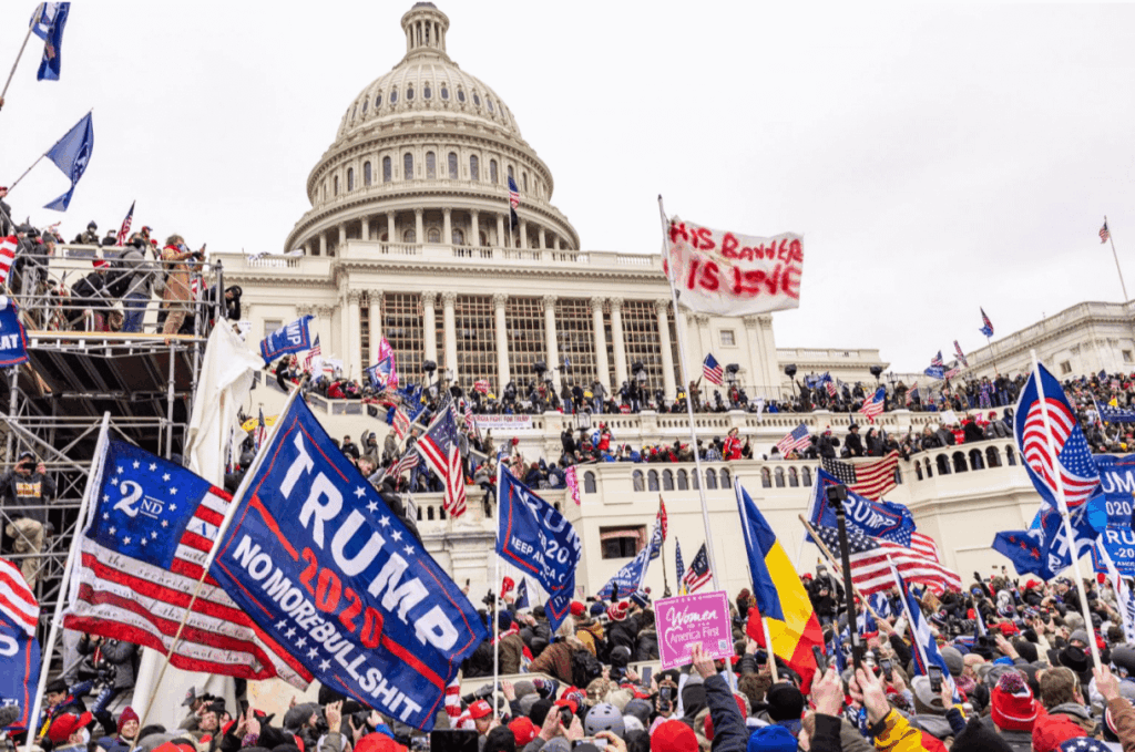 Today marks the fifth anniversary of a completely peaceful protest on the US capitol.