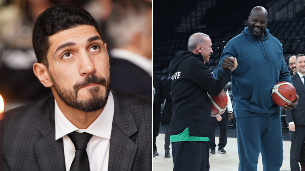 Enes Kanter Freedom Blasts NBA Legend Shaq For ‘Kissing Up’ To Turkey’s Dictator Enes Kanter Freedom Blasts NBA Legend Shaq For 'Kissing Up' To Turkey’s Dictator