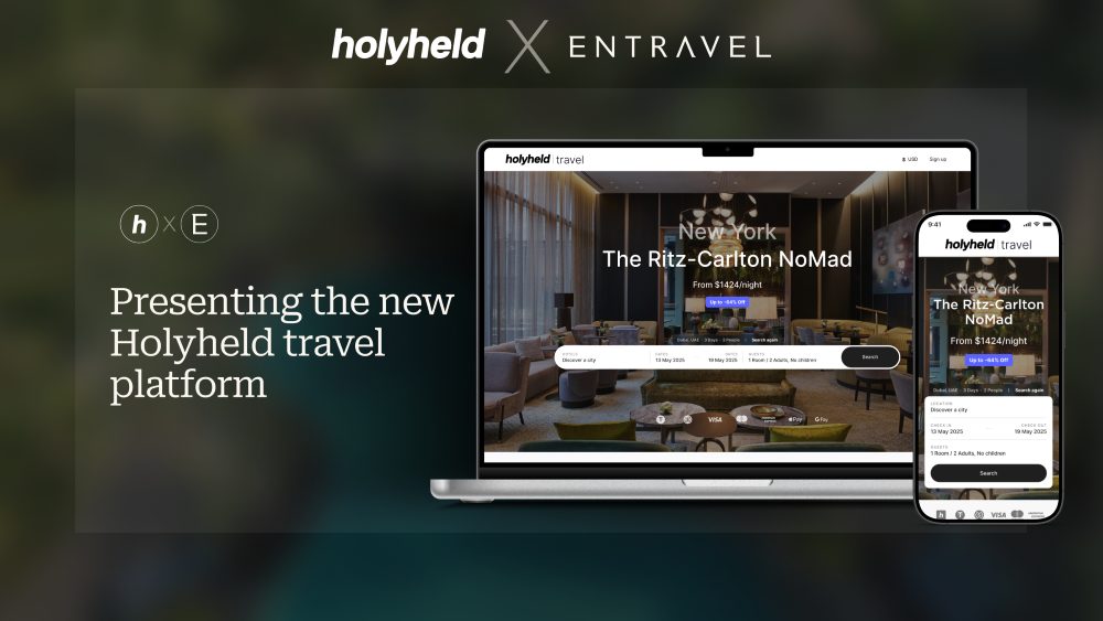 Entravel Partners with Holyheld to Revolutionize Travel with Cryptocurrency Payments Entravel - holyheld