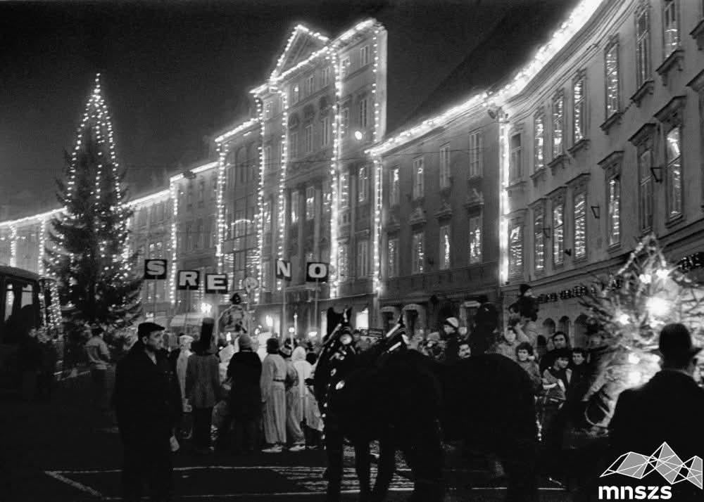 All the best in the new year! Source: Marjan Ciglič, Ljubljana, December 1989