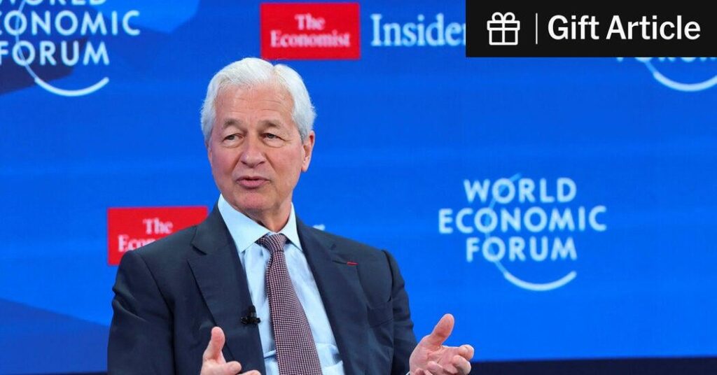 Trump Sues JPMorgan, Saying the Bank Closed His Accounts for Political Reasons