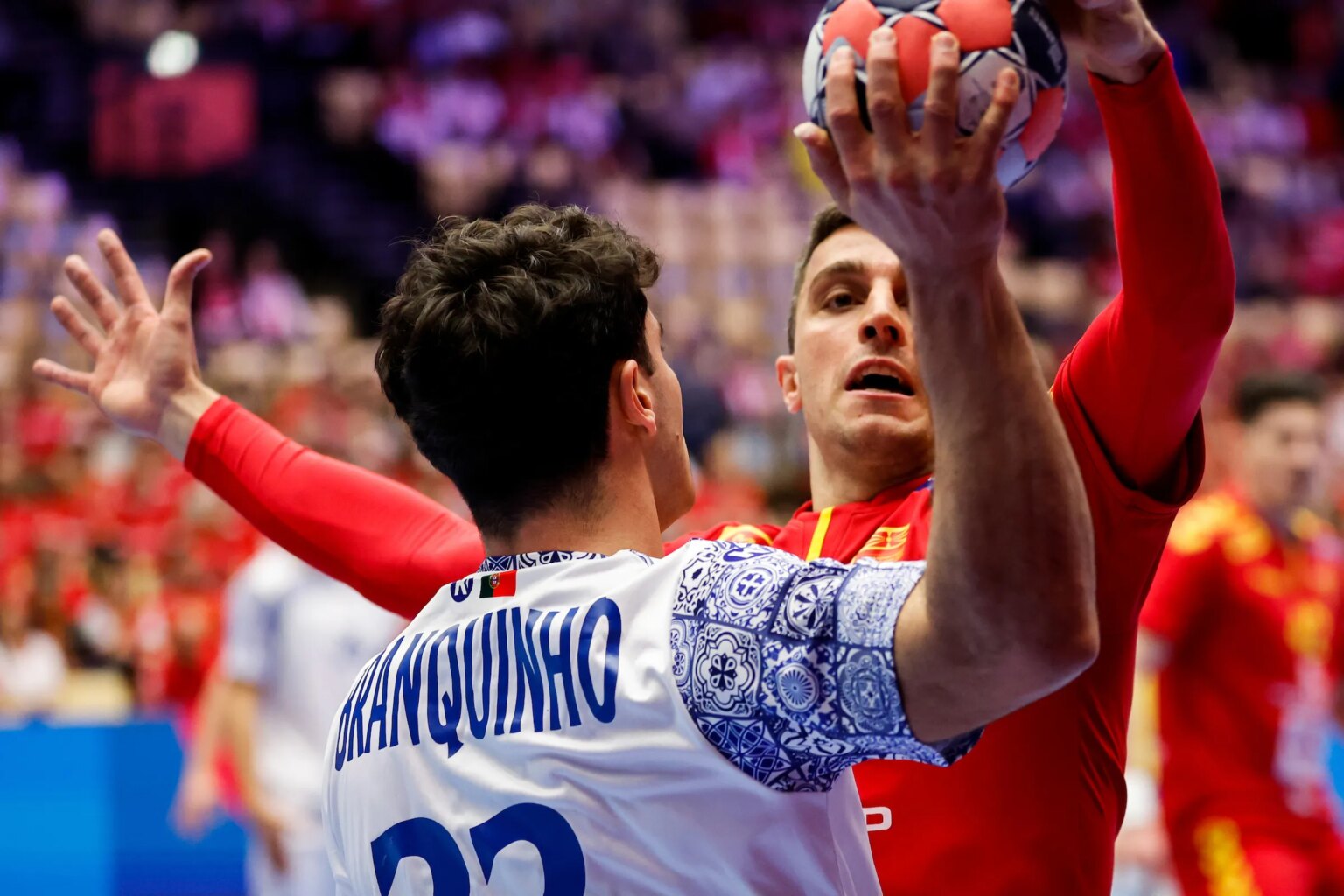Portugal & North Macedonia share the points in Herning