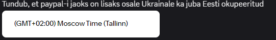 For PayPal, Estonia is already a part of Russia