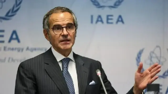 IAEA chief warns nuclear accident risk in Ukraine exceeds weapon fear flag