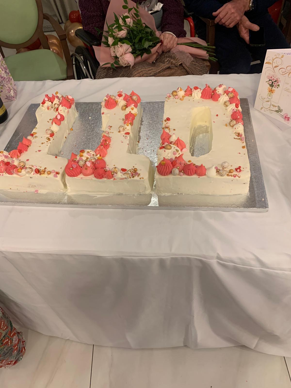A special cake for a special birthday. Photo: Edgar Gatt