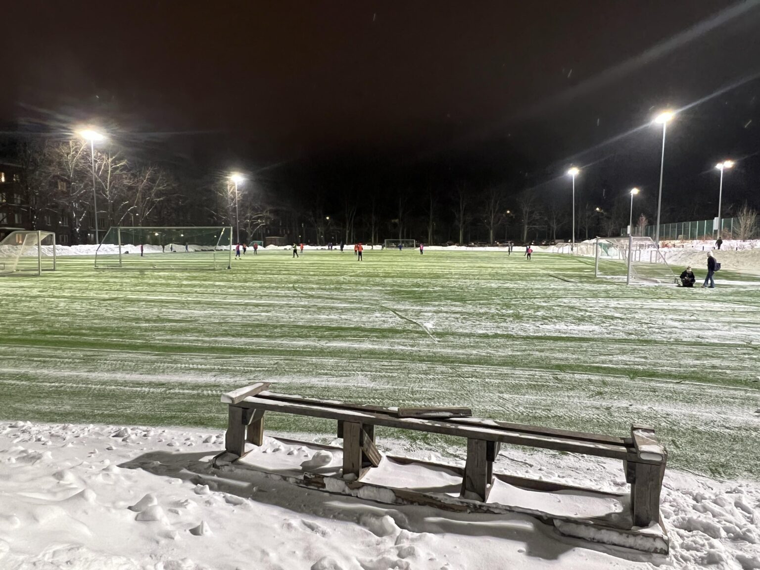 I remember times when football was just summer sport. These are better days.