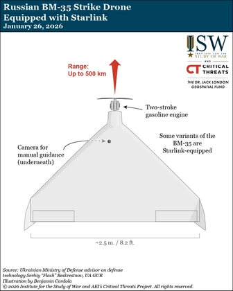 Russia Uses Starlink to Extend Drone Strikes Deep Into Ukraine