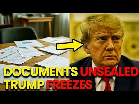 TRUMP FREEZES AS JUDGE UNSEALS EPSTEIN-TIED BANK DOCUMENTS