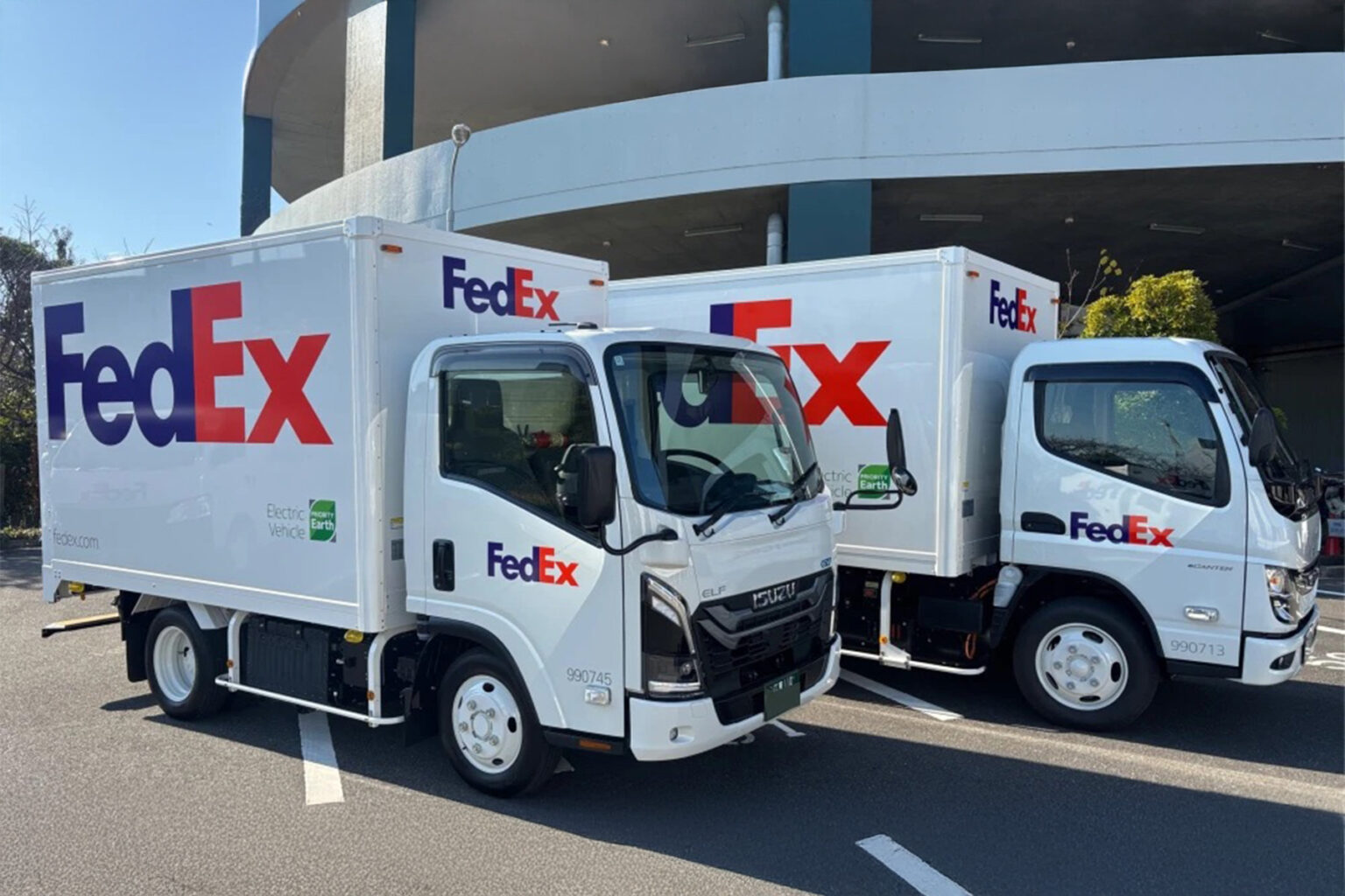 FedEx adds 17 electric trucks to last-mile fleet in Japan FedEx adds 17 electric trucks to last-mile fleet in Japan
