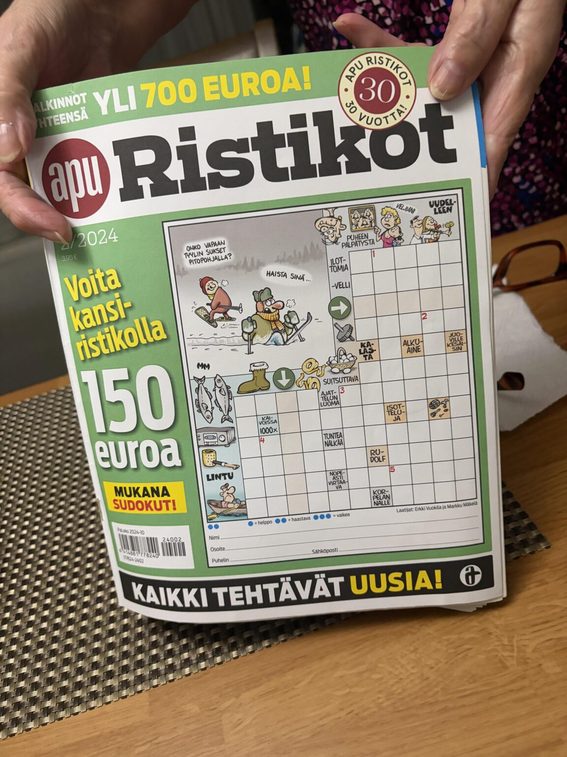 Finnish Crossword puzzles