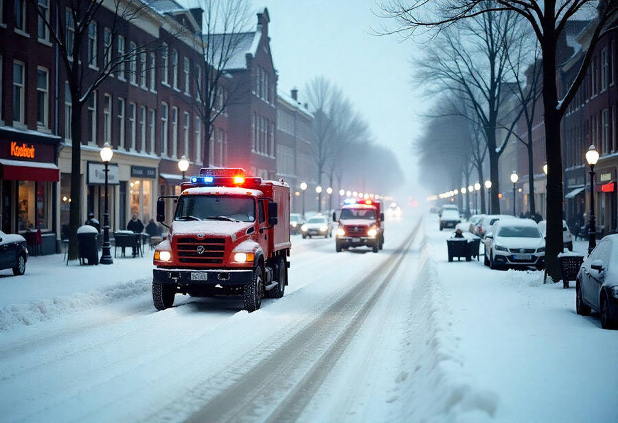 Netherlands Faces New Travel Chaos As Snowstorm Causes Hundreds of Flights Canceled and Delayed, Impacting UK, Italy, Ireland, Switzerland, Germany, and Others, Affecting KLM, EasyJet, Air France, HOP!, SAS and More Airlines -