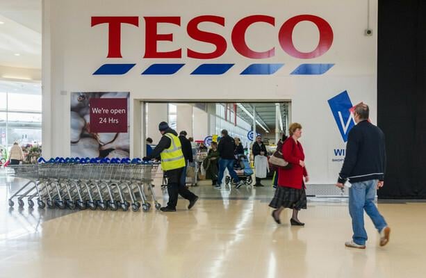 Tesco forecasts profits may reach up to £3.1 billion across Irish and UK stores