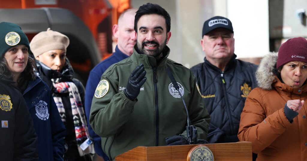 NYC Mayor Zohran Mamdani warns “whiteout or near-blizzard” conditions likely in winter storm NYC Mayor Zohran Mamdani warns "whiteout or near-blizzard" conditions likely in winter storm