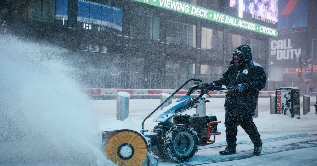 Winter storm live updates for NYC and Tri-State Area as snow, sleet and dangerous cold take over Winter storm live updates for NYC and Tri-State Area as snow, sleet and dangerous cold take over