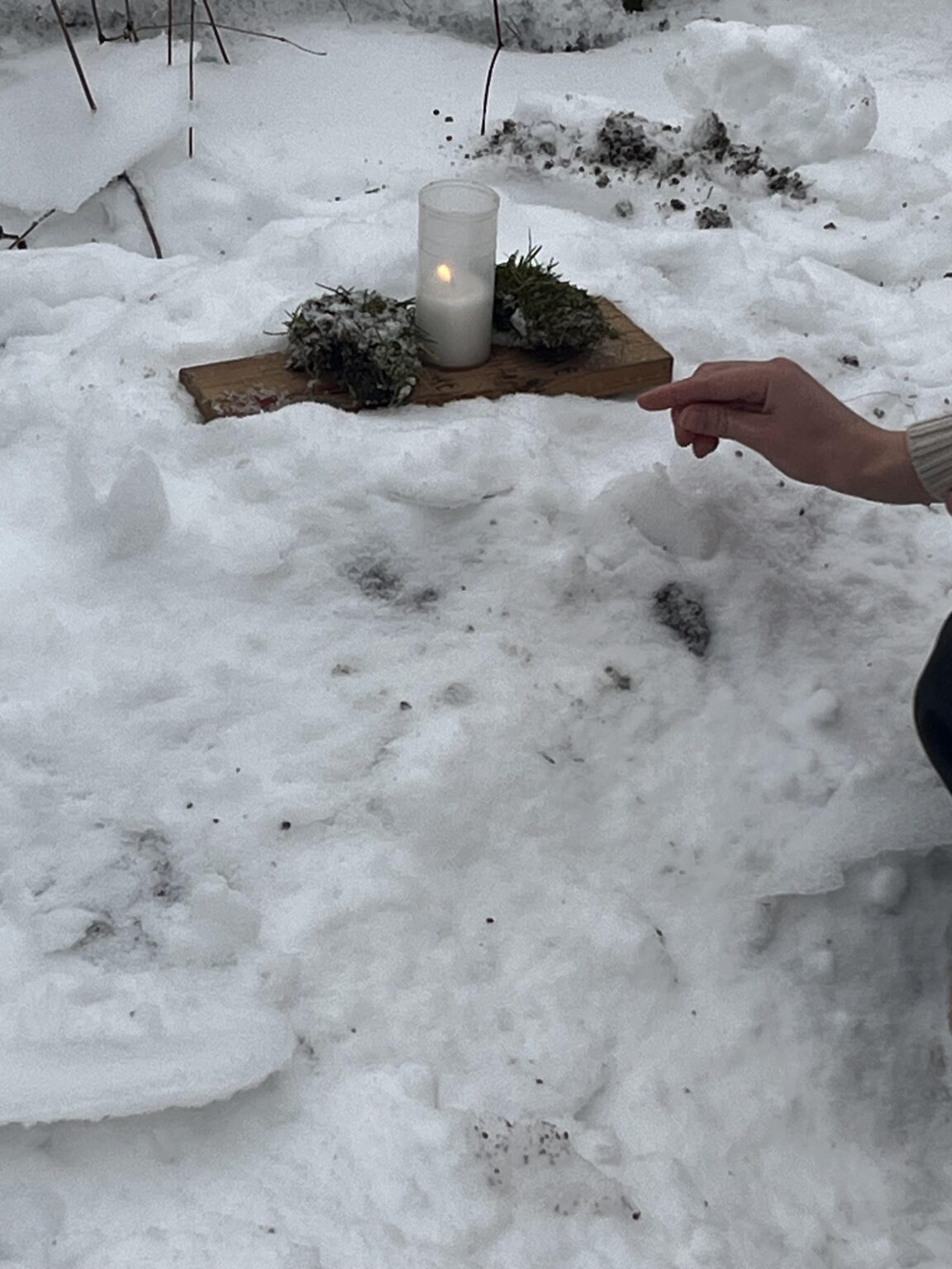 I said goodbye to a friend today