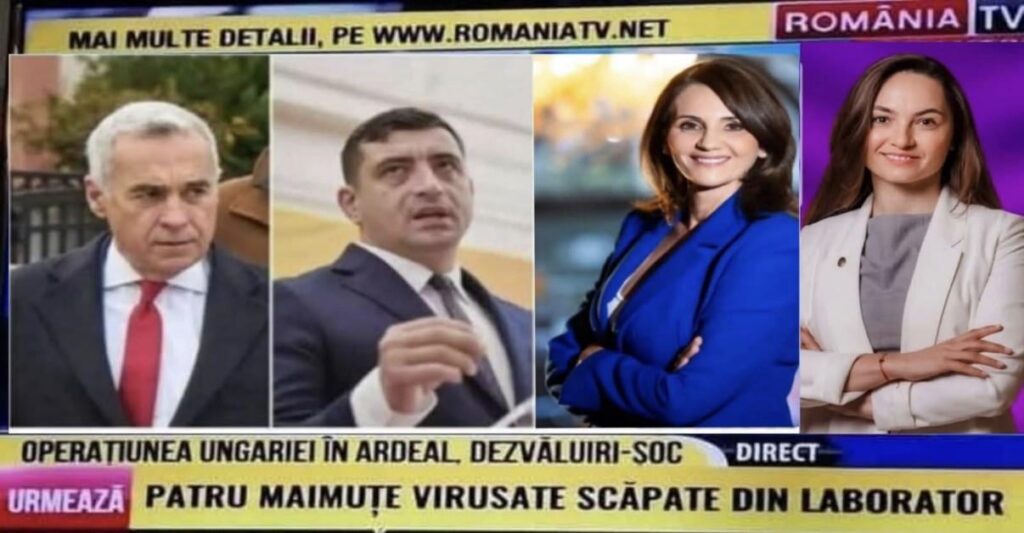 Four infected monkeys escaped from the laboratory.